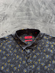 (M) Hugo Boss Extra Slim Fit мъжка риза (по етикет XL,но реално отговаря на М размер.